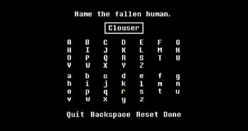 Undertale screenshot