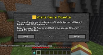 Rosetta screenshot