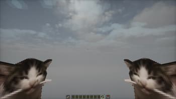 Animated Cat Biting Wire Totem Reskin screenshot
