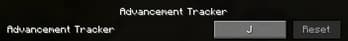 Advancement Tracker screenshot