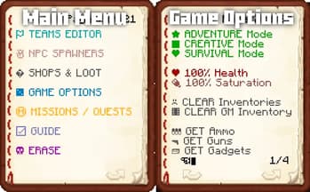 Guns, Gadgetery & Mission Editor screenshot