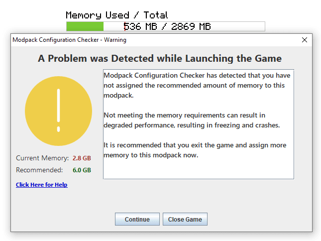 Modpack Configuration Checker screenshot