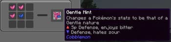 Os' Mint Hints for Cobblemon screenshot