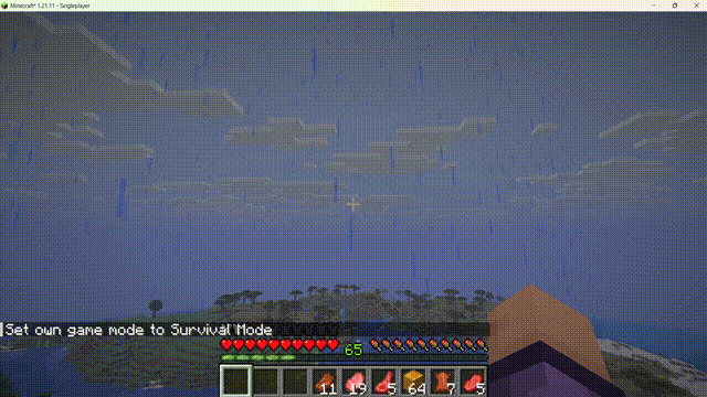 Automatic replacement screenshot