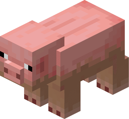 Minecraft Earth Pigs screenshot