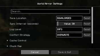 World Mirror screenshot