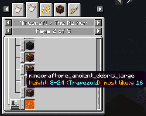 Advanced Worldgen Info (AWI) screenshot