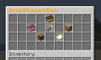 GriefPreventionEasyGUI screenshot