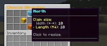 GriefPreventionEasyGUI screenshot