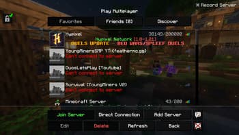 Sharp Fonts [Scale 4x] (GUI Scale dependant) screenshot