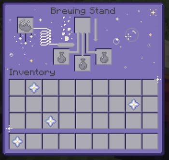Starry GUI and Hotbar ✨ screenshot