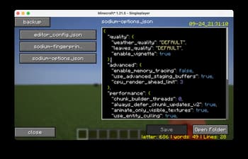 config-editor-render screenshot