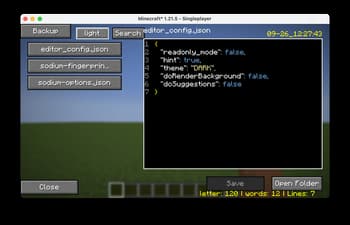 config-editor-render screenshot