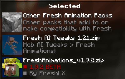 Fresh AI Tweaks screenshot