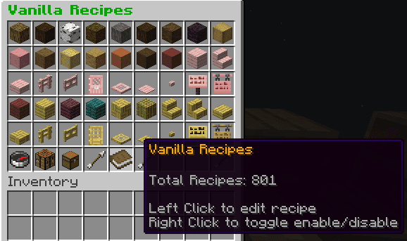 Custom Recipes screenshot