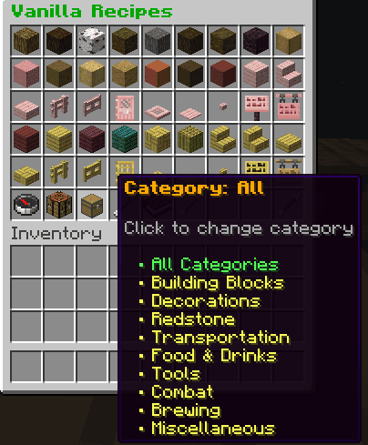 Custom Recipes screenshot