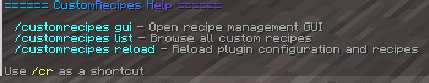 Custom Recipes screenshot