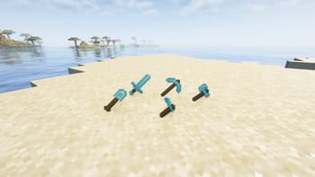 Exclusive Weapons, Armor and Tools screenshot
