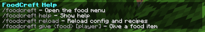 FoodCreft screenshot