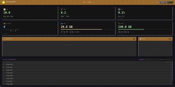 Quacked SMP - Server Management Panel screenshot