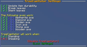 Tree Capitator screenshot