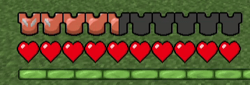 Faithful 64x Detail Armor Bar Reconstructed screenshot