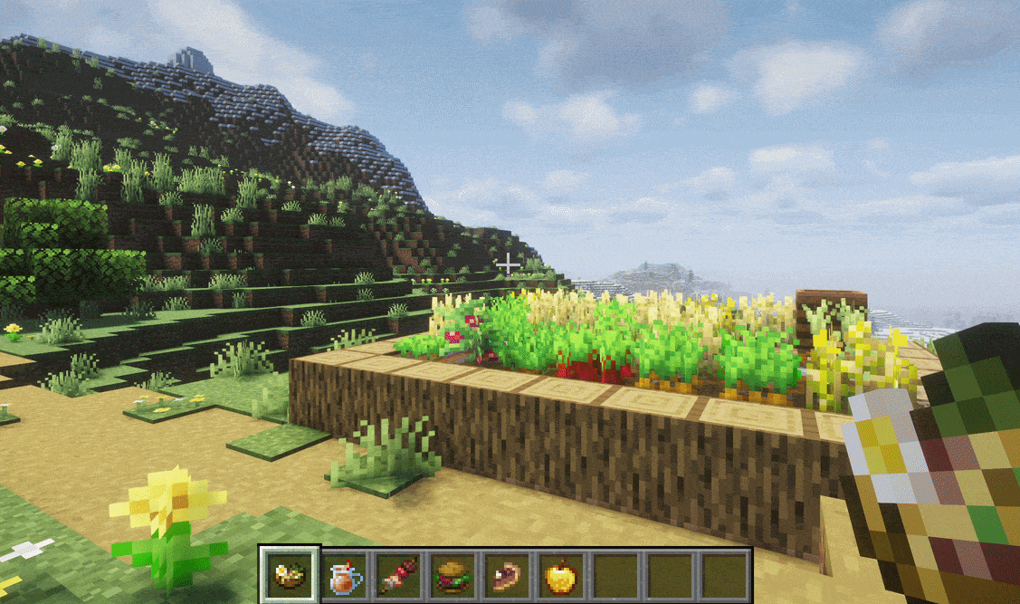 Eating Animations for Farmer's Delight screenshot