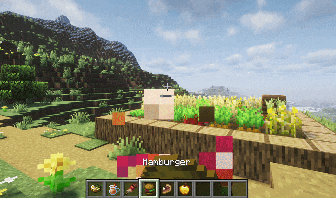 Eating Animations for Farmer's Delight screenshot