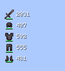 Clean Armor HUD screenshot