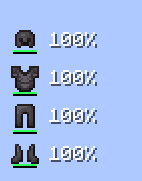 Clean Armor HUD screenshot