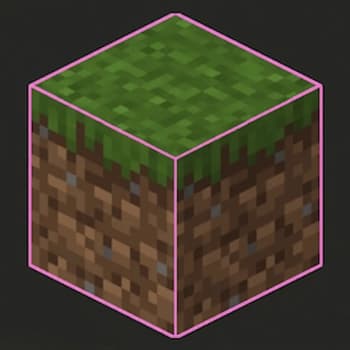 pink outline screenshot
