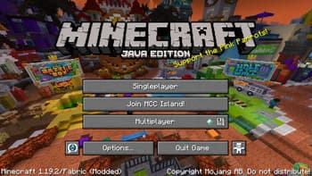 Island Menu screenshot