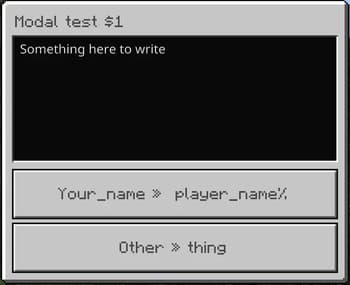 BedrockGUI screenshot