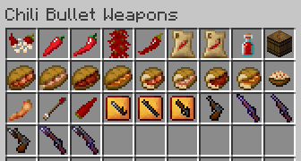 Chili Bullet Weapons screenshot