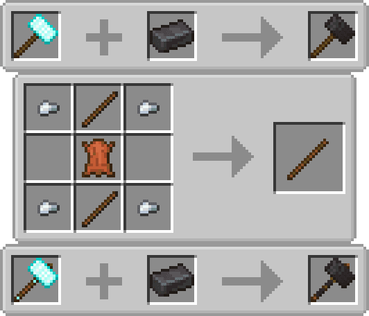 Hammers 3x3! [NEO/FORGE/FABRIC] screenshot