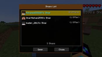 Easy Shop Mod screenshot
