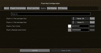Pixel-Hud screenshot