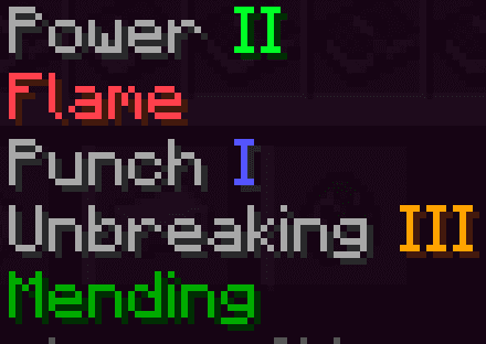Colored Enchantment Levels screenshot