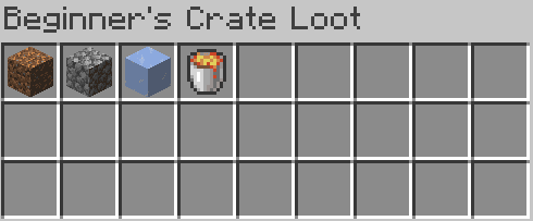 Create: Superflat & Skyblock Crates screenshot