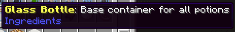 Potions Description screenshot