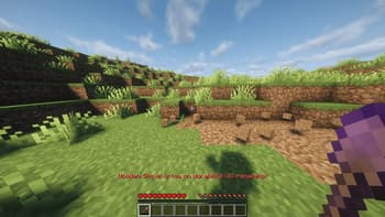 Tools Durability Warning screenshot