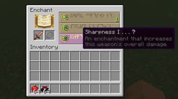Item Descriptions screenshot