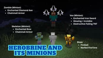 Herobrine Boss Fight screenshot