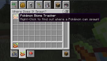 Cobblemon Where Does it Spawn? screenshot