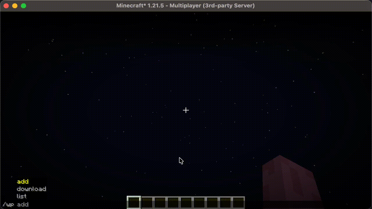 Server Waypoint screenshot
