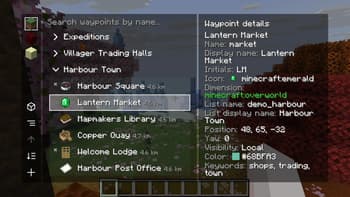 Server Waypoint screenshot