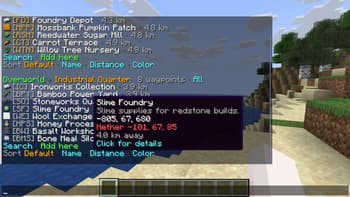 Server Waypoint screenshot