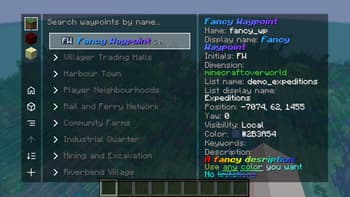 Server Waypoint screenshot