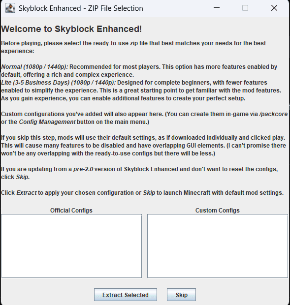 PackCore screenshot