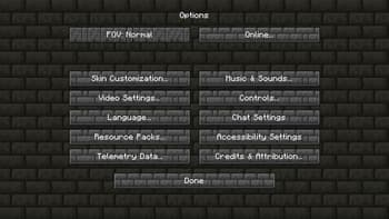 Medieval Menu screenshot